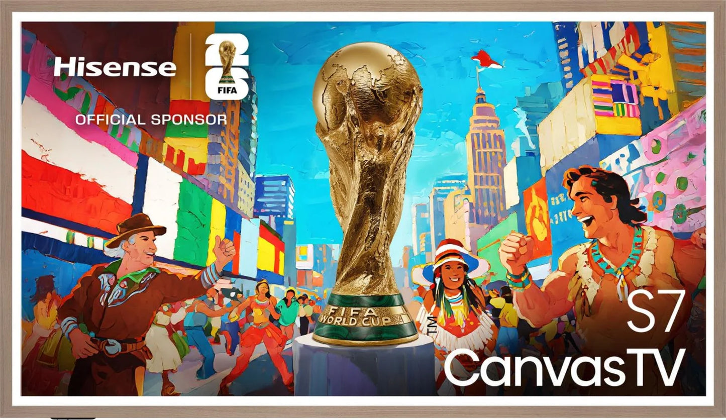 HISENSE TV55S7Q(CANVAS) 55 INCHESArt Mode