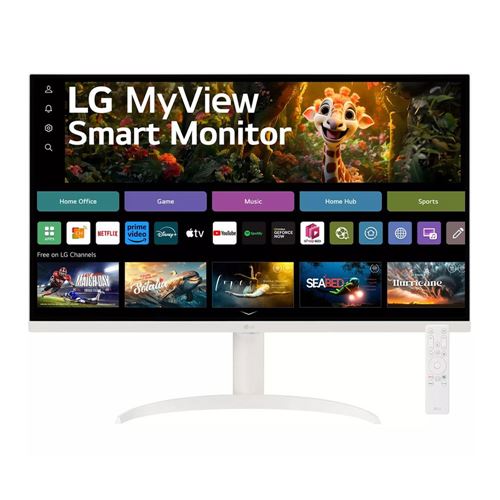 LG MyView 32SR75U-W 32-Inch 4K UHD Smart Monitor
