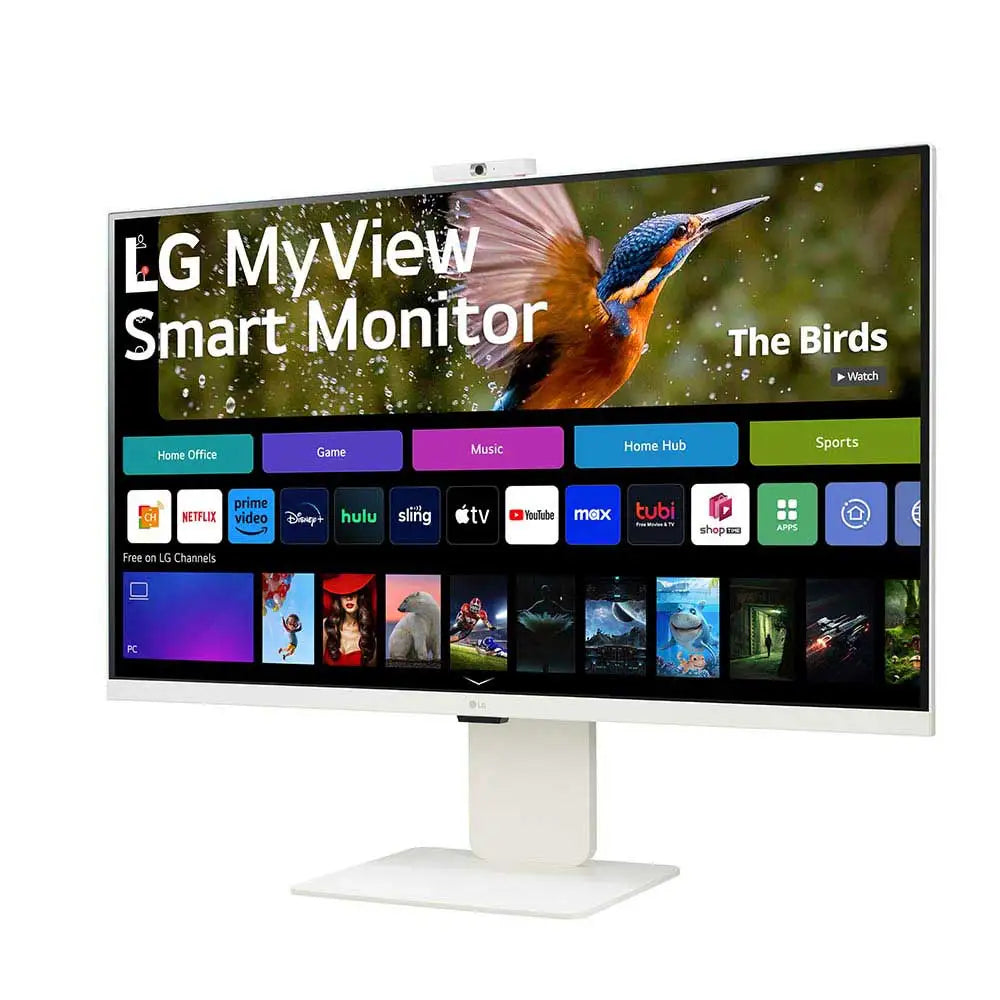 LG MyView 32SR85U-W 32-Inch 4K UHD Smart Monitor