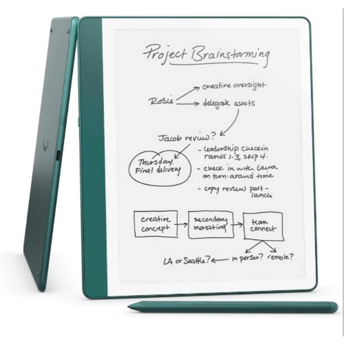 AMAZON KINDLE SCRIBE WITH PREMIUM PEN 64GB