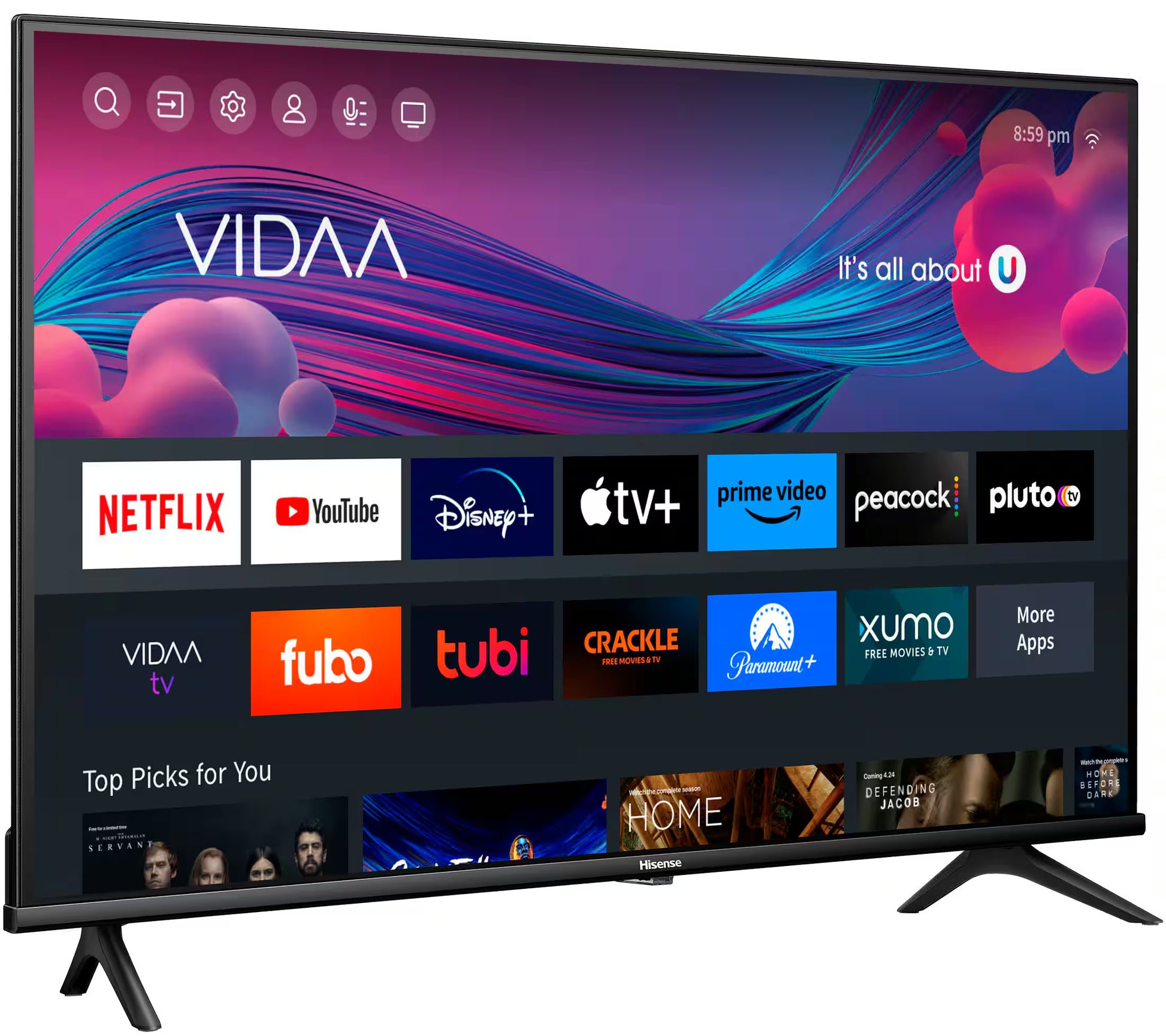 Hisense 43-inch full HD smart LED TV