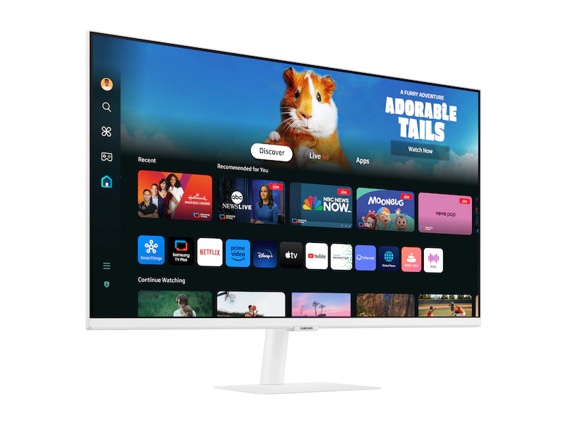 Samsung M50D 27-Inch FHD Smart Monitor White