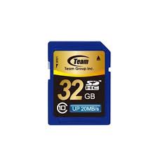 Team 32Gb Full Sdhc Class 10 Memory Card