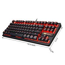 Log Gaming Wired Keyboard M-C Red Led