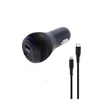 Powerology Dual Port Car Charger 30W