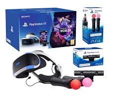 Play Station-Vr+Ps Vr Worlds Camera