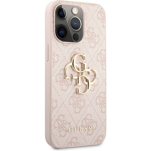 IPHONE 13 PRO GUESS LOGO -GOLD