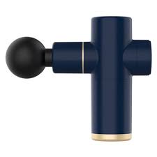 Green Contento Portable Massage Gun Blue