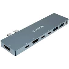 Canyon Usb 8In1 Tbolt 4K Hub Ds-8 S.Grey