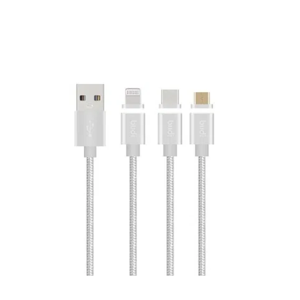 Budi 177M Magnetic Cable+Micro Cable Usb