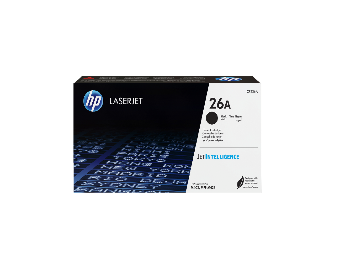 Hp 26A Black Toner Cartridge Cf226A