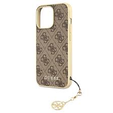 Iphone 13 Pro Guess 4G Case-Brown