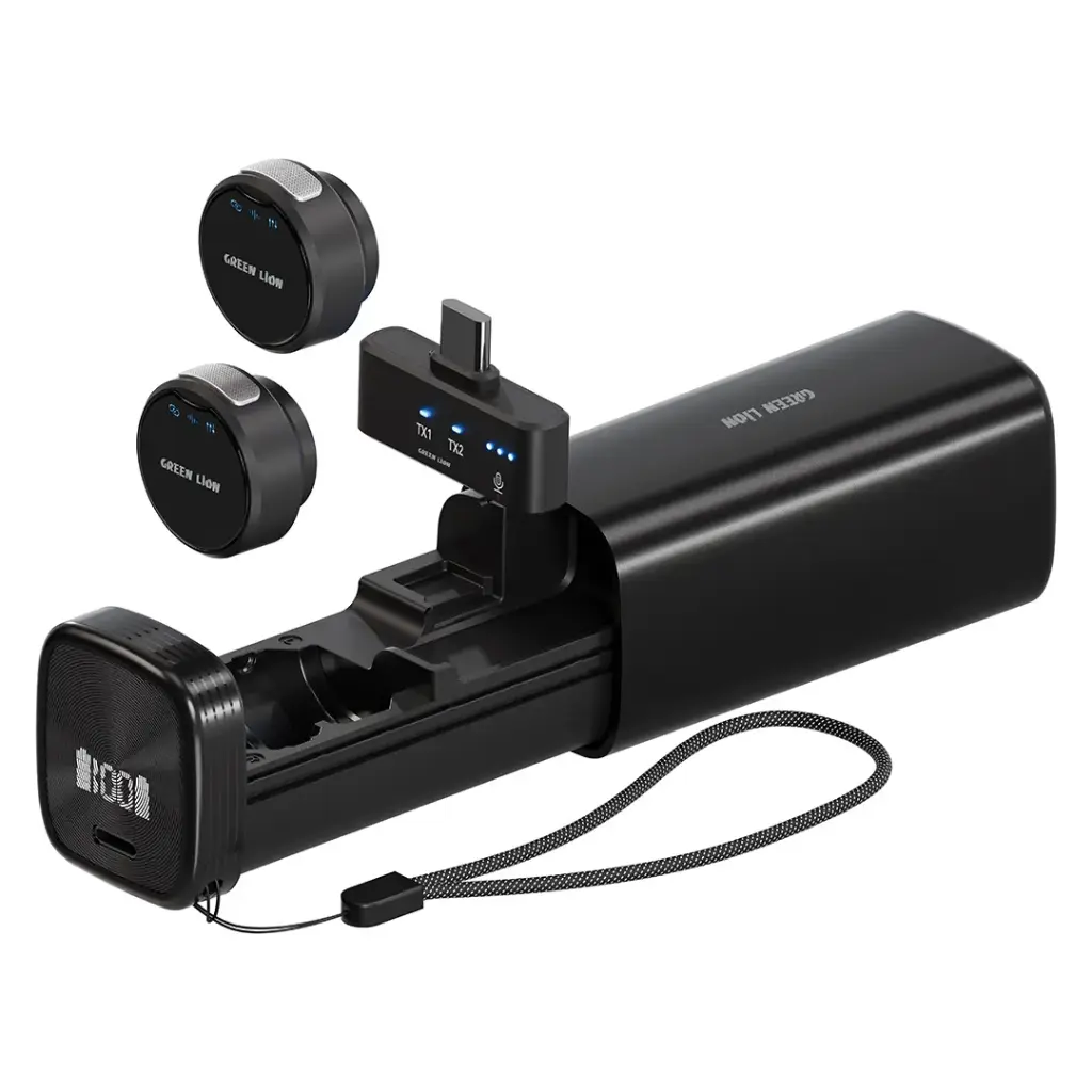 GREEN LION GM-93X MICROPHONE TYPE C DEVICES BLACK