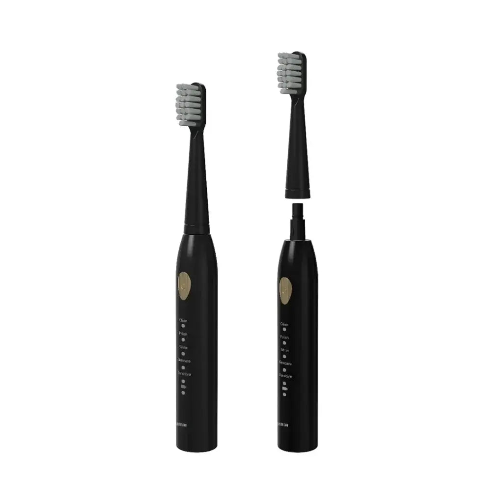 GREEN LION SONIC PLUS RECHARGEABLE TOOTHBRUSH BLACK