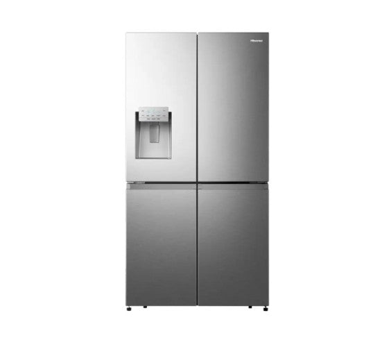 Hisense 601L No Frost Silver Refrigerator with Dispenser