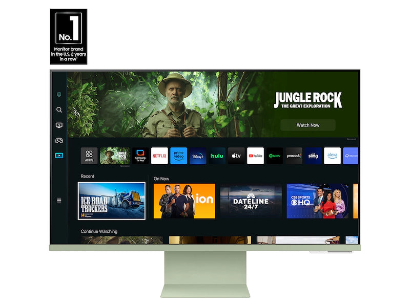 Samsung M80C 27-Inch 4K UHD Smart Monitor Spring Green | Dreamworks