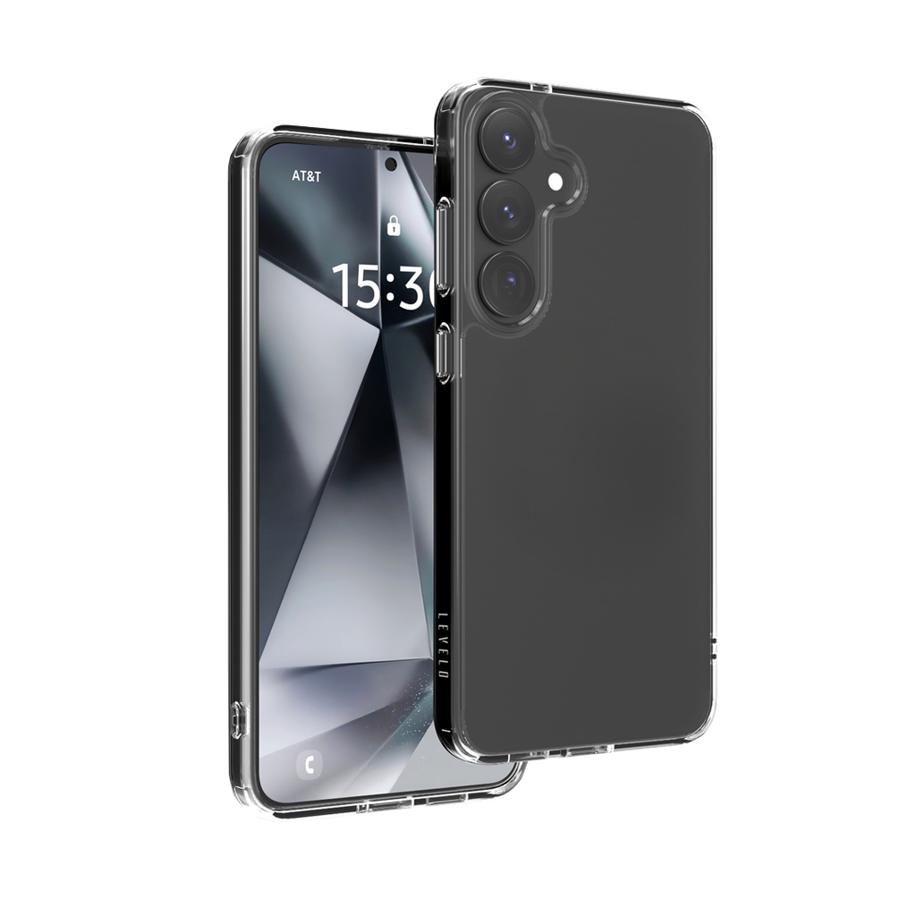 LEVELO CLARA CLEAR CASE FOR SAMSUNG S25 - CLEAR LVL-CLARA-25-CL