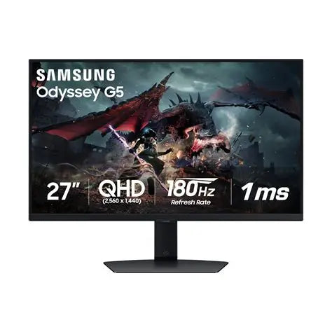Samsung 27-Inch Odyssey G5 G50D QHD IPS Gaming Monitor | Dreamworks