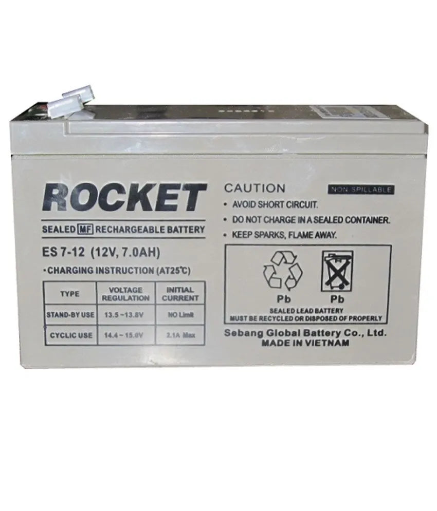 ROCKET BATTERY 12/7AH