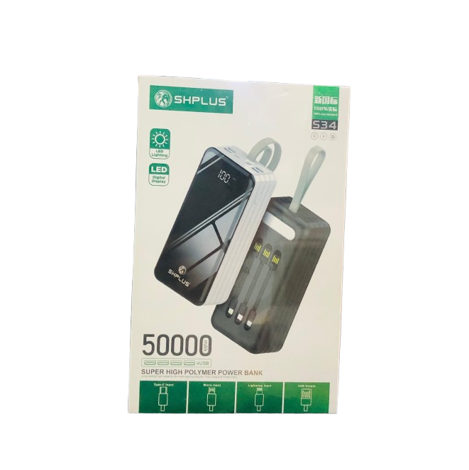 SHYPLUS POWERBANK 50000MAH
