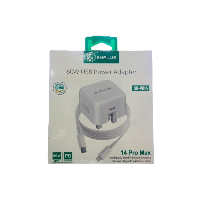 SHYPLUS 60W FST CHARGE TYPE C TO LIGHTEN
