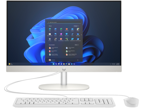 HP 23.8-inch All-in-One 24-cr1055nh - 23.8in, Core Ultra 7 155U, 8GB, 512GB SSD, Touchscreen