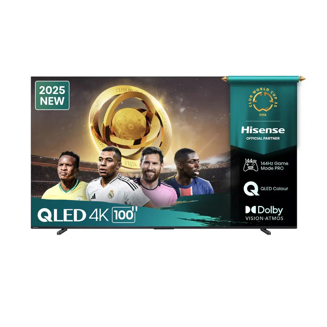 HISENSE TV 100Q7Q 100 INCHES QLED 4K Smart TV With Quantum Dot Colour
