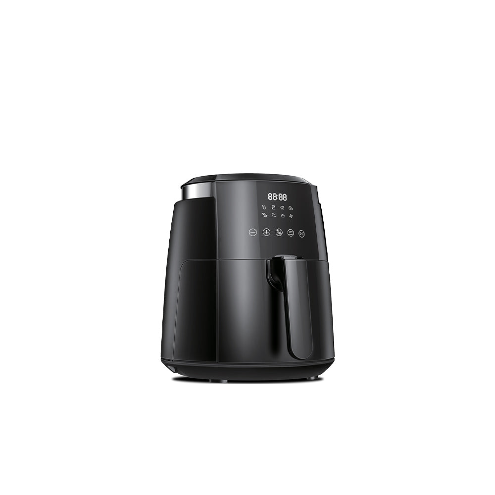Maxi 4L black air fryer with timer