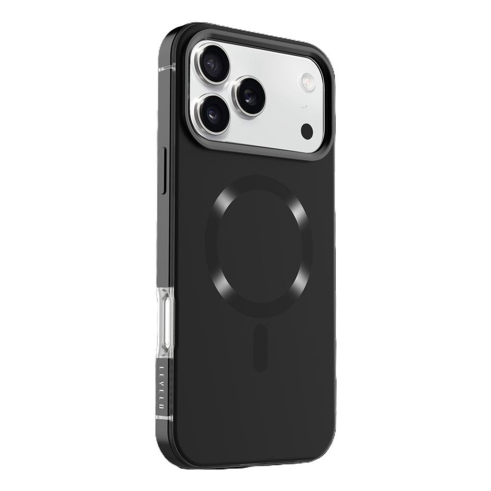LEVELO OPULIS CASE FOR IPHONE 17 PRO MAX - PHANTOM BLACK LVLOPU17PMPHBK
