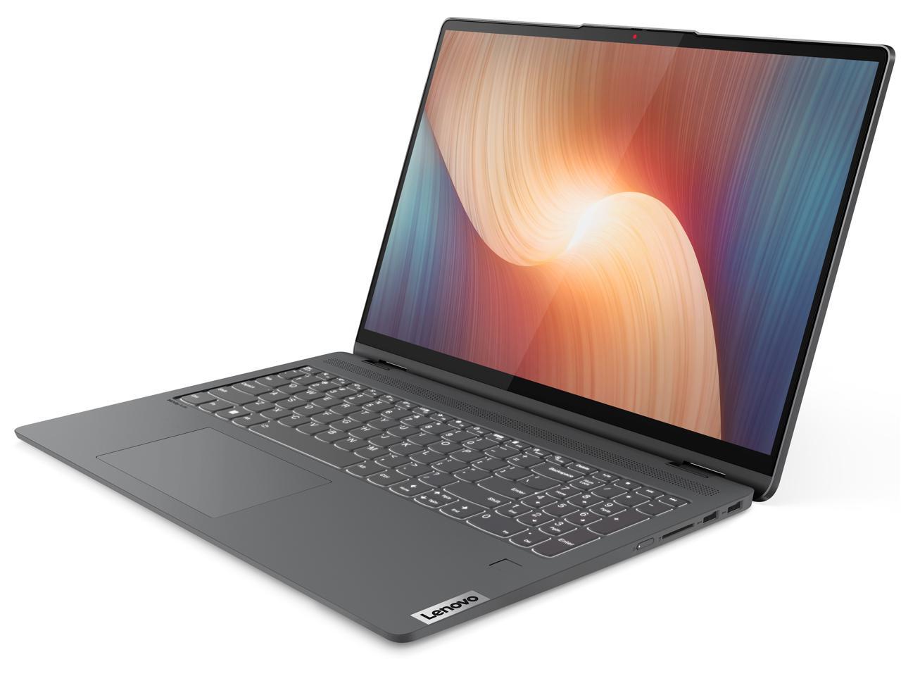 Lenovo IdeaPad Flex 5 16-Inch FHD Touch Laptop i7-12th-Gen 8GB 512GB Windows 11 Grey