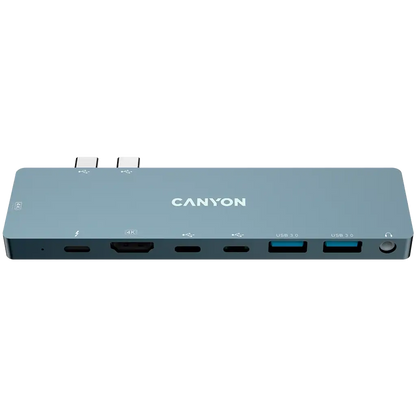 Canyon USB 8in1 Tbolt 4k Hub DS-8 S.Grey