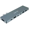 Canyon USB 8in1 Tbolt 4k Hub DS-8 S.Grey