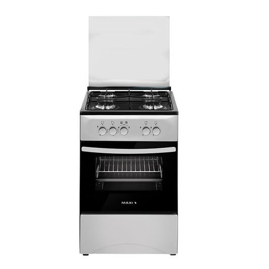 Maxi 50*50 4 Burner Gas Cooker IGL INOX – Self-Ignition Button