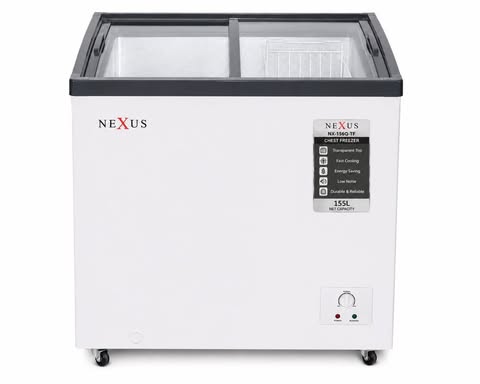 NEXUS NX-156Q-TF NEXUS TRANPARENT TOP CHEST FREEZER