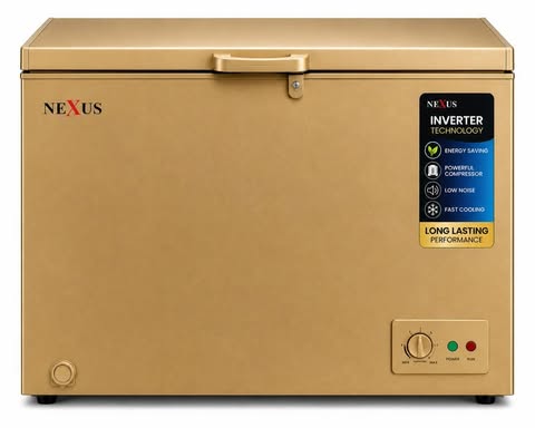 NEXUS NX-315HEI NEXUS INV CHEST FREEZER METALLIC GOLD