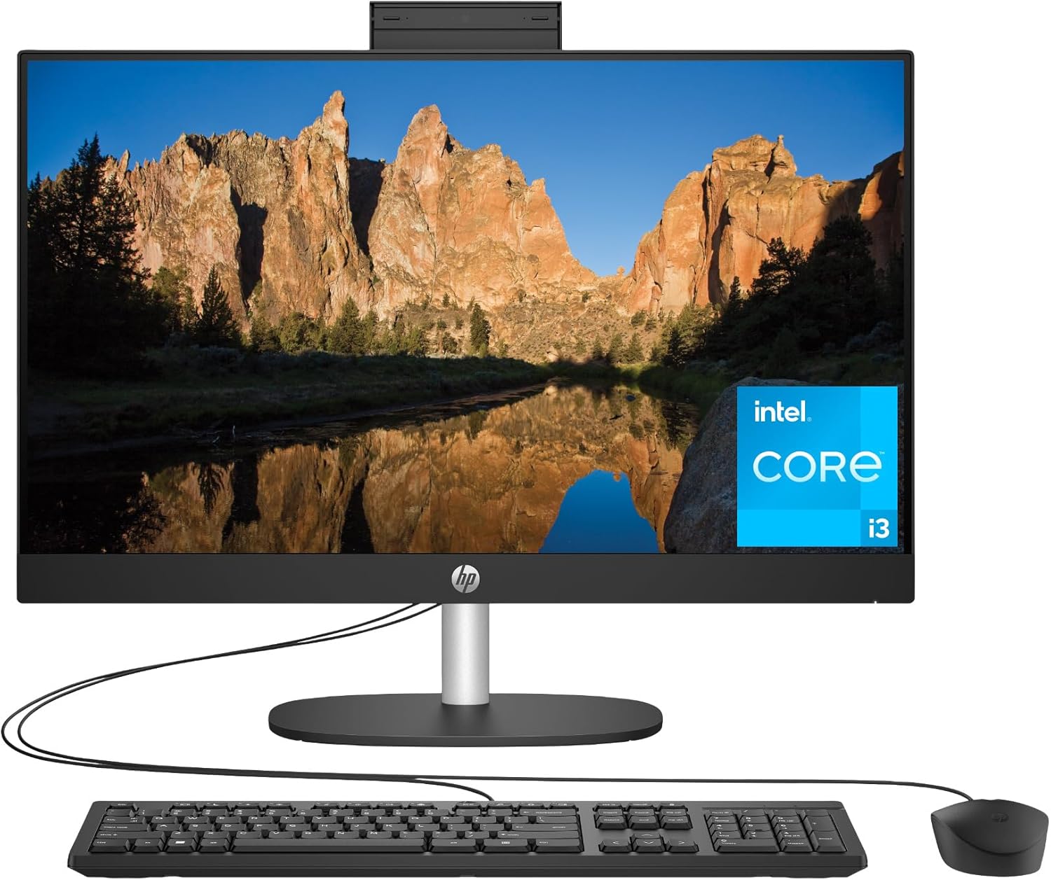 HP AIO 24 23.8-Inch FHD PC i3-N300 8GB 512GB FreeDOS | Dreamworks