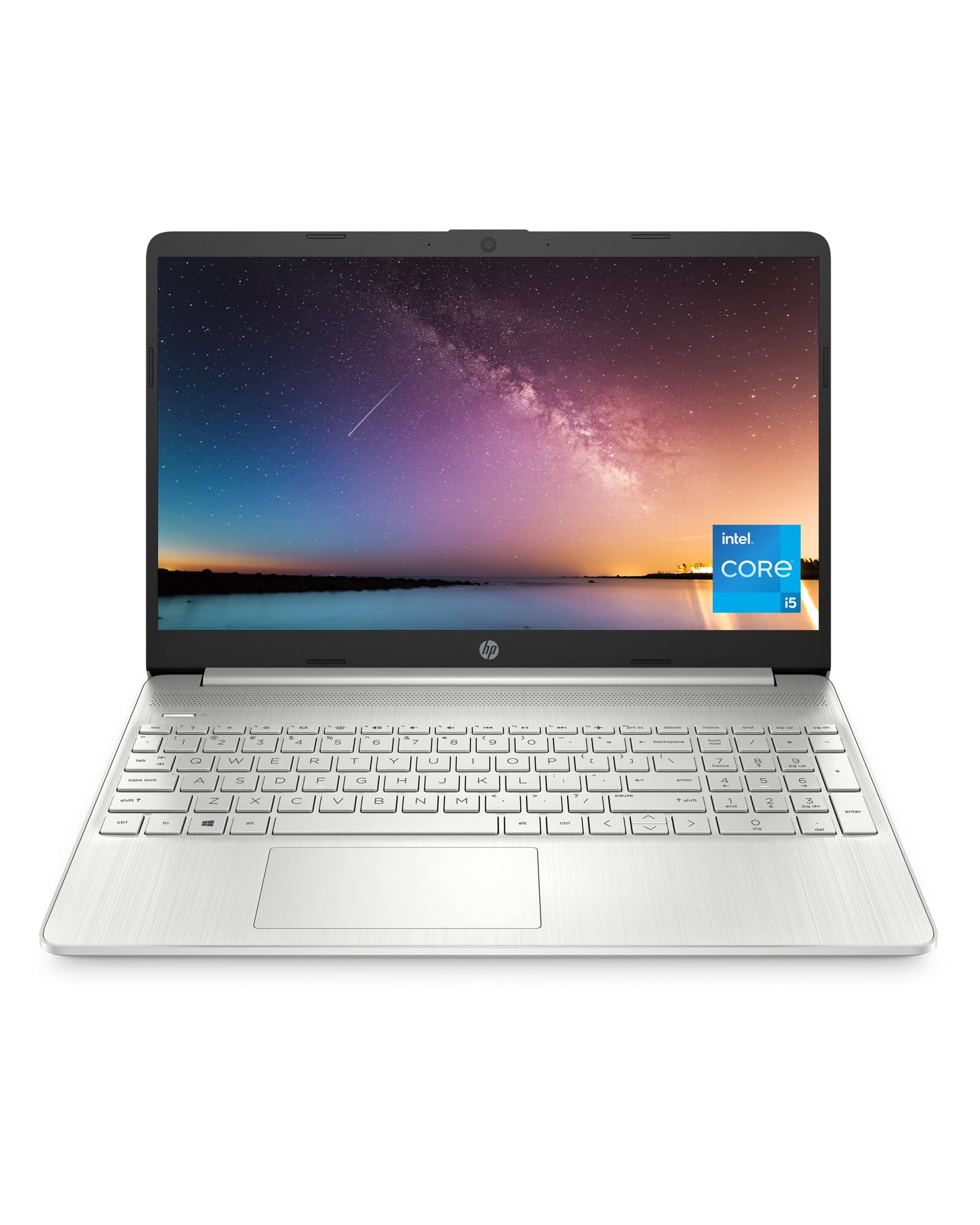 HP 15.6-Inch FHD Laptop i7-11th-Gen 8GB 256GB Windows 11 Silver