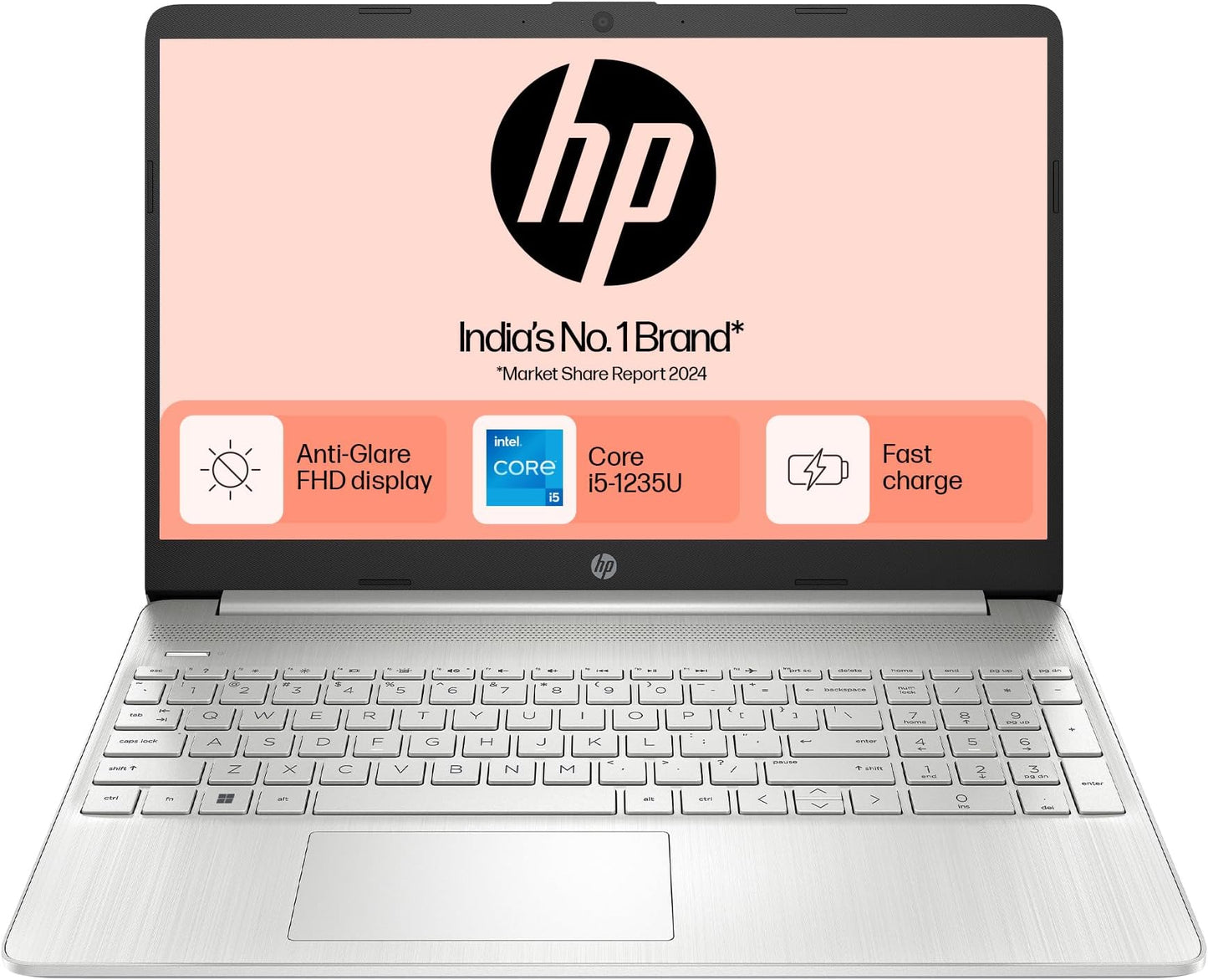 HP 15.6-Inch FHD Laptop i3-1334U 8GB 512GB Windows 11