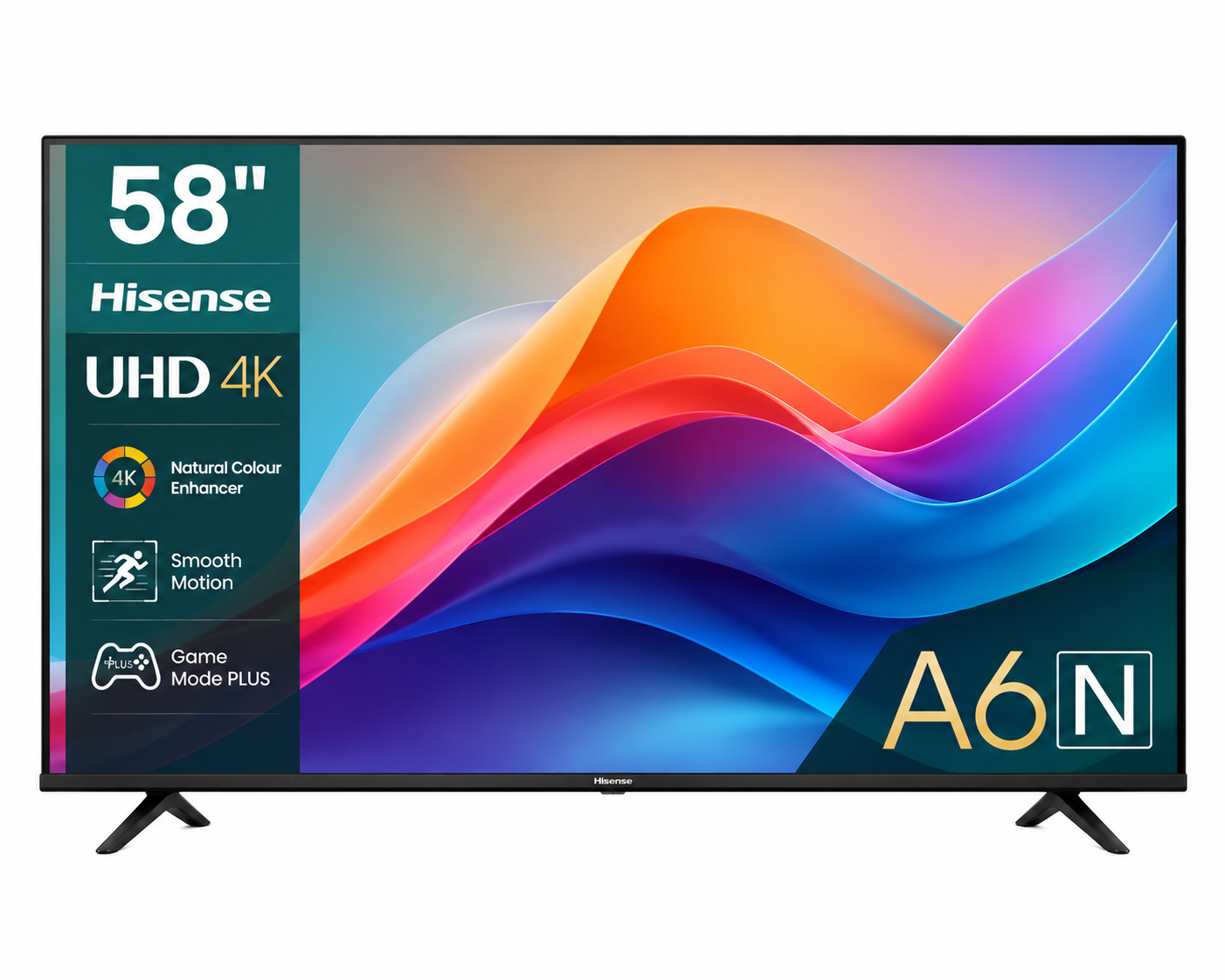 Hisense TV UHD 58 Inch A6N 4K Smart HISTV58A6N