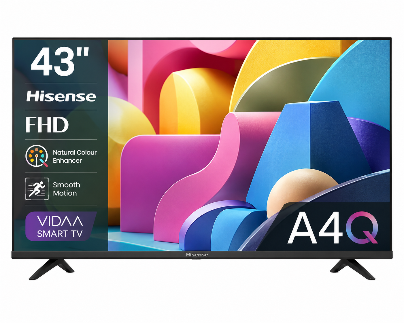 Hisense TV FHD 43 Inch A4Q Smart TV HISTV43A4Q