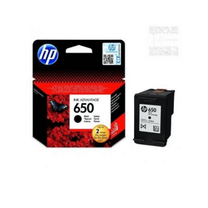 HP 650 BLACK ORIGINAL INK (CZ101AE)