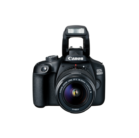Canon EOS 4000D DSLR camera kit with lens for photography and content creation - Dreamworks