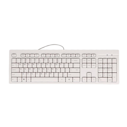 HP WIRED KEYBOARD WHITE