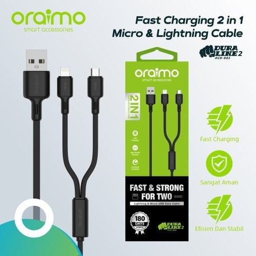 ORAIMO 2IN1 CABLE OCD-E62