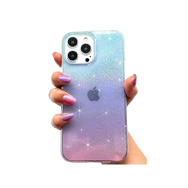 Iphone 13 Pro Glitter Gradient-Iridescen
