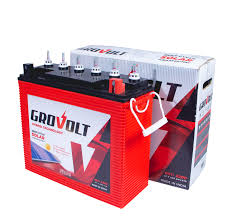 Grovolt 220Ah/12V Tubular Battery