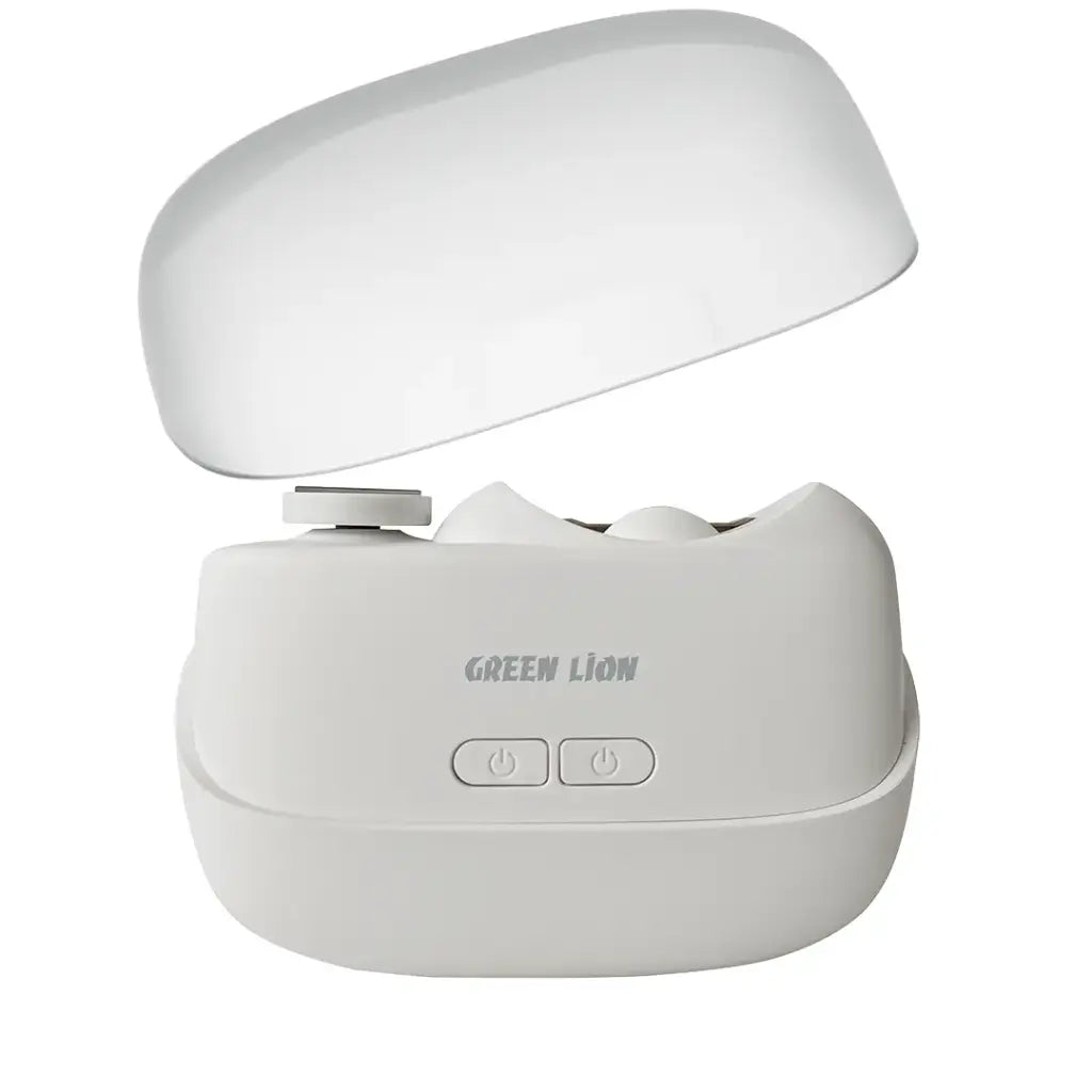 GREEN LION 2-IN-1 NAIL CLIPPER AND POLISHING WHITE