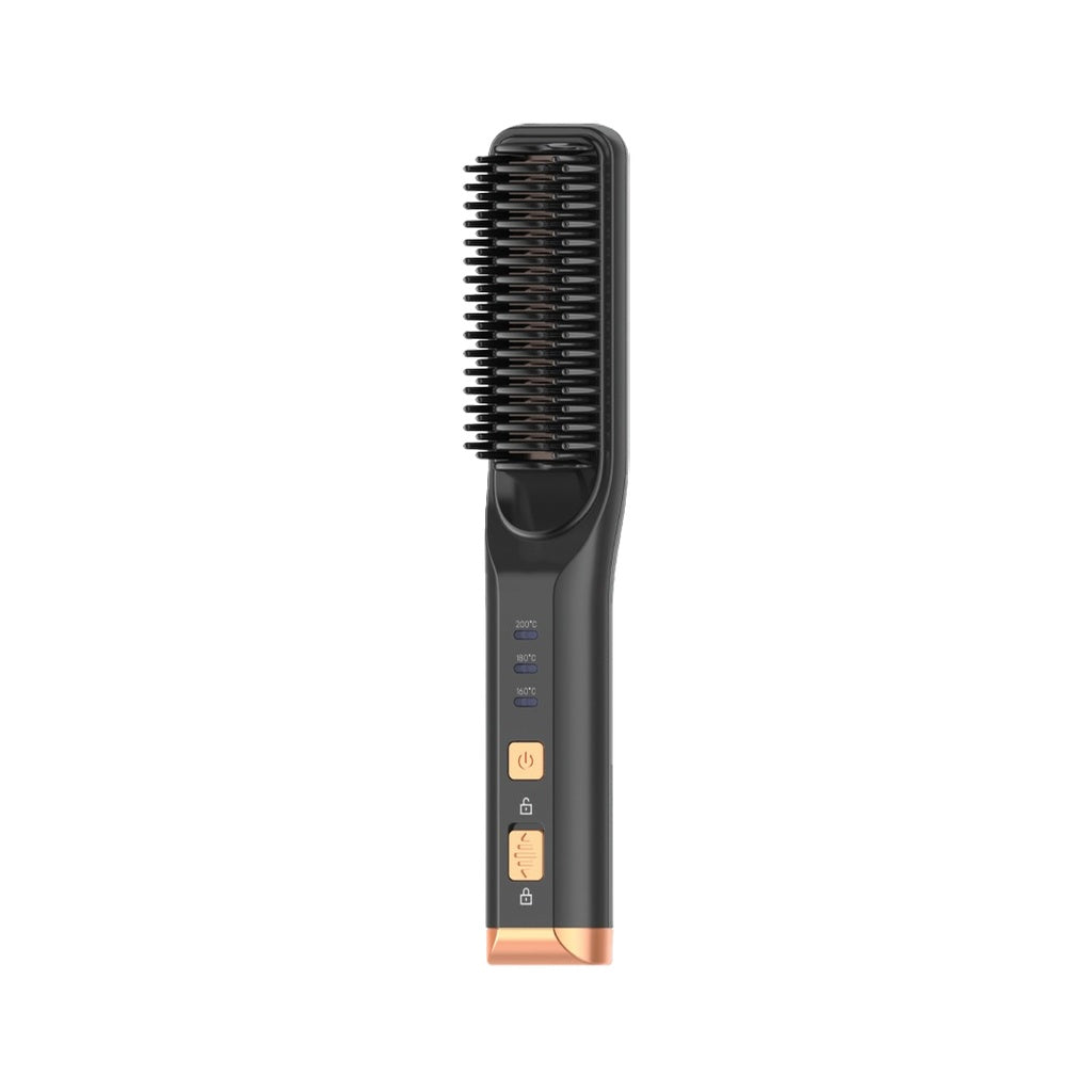 GREEN LION CORDLESS BEARD & HAIR STRAIGHTENER BLACK