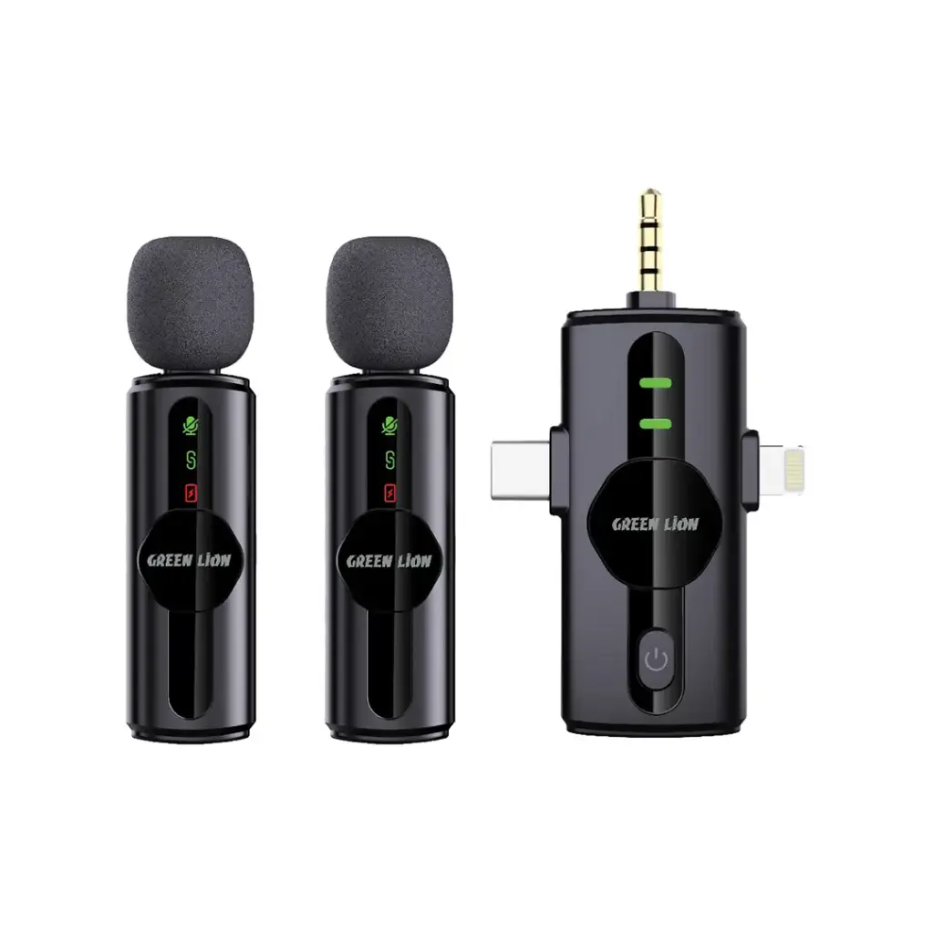 GREEN LION GM-80X MICROPHONE 3 IN 1 - BLACK GNGM80XMICBK