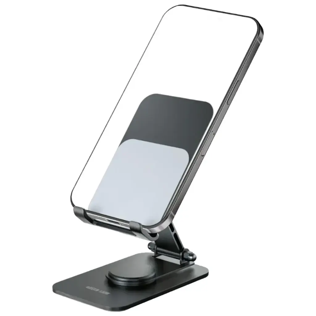 GREEN LION M5-FOLDABLE PHONE & TABLET HOLDER BLACK